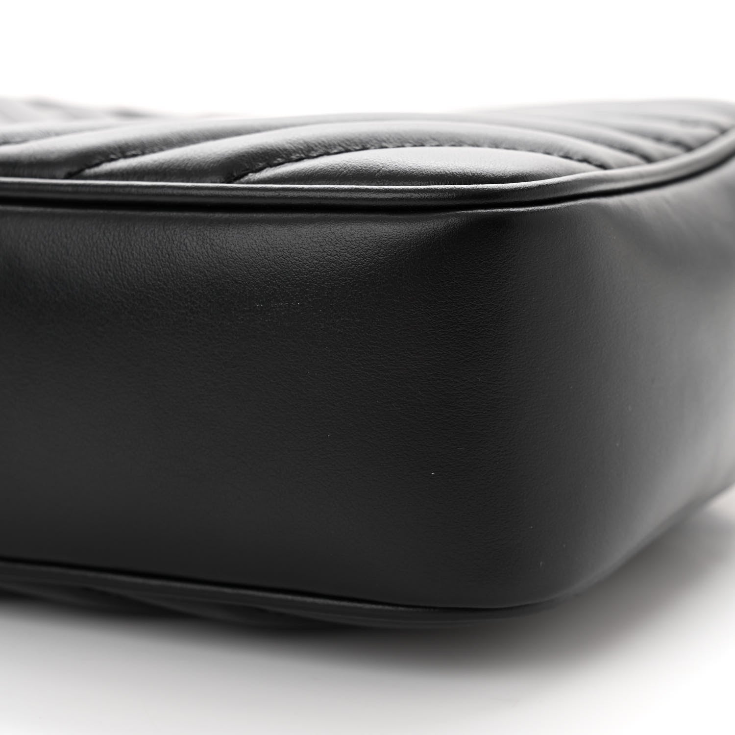Saint Laurent Calfskin Matelasse Monogram Monochrome Lou Camera Bag Black 10 of 14