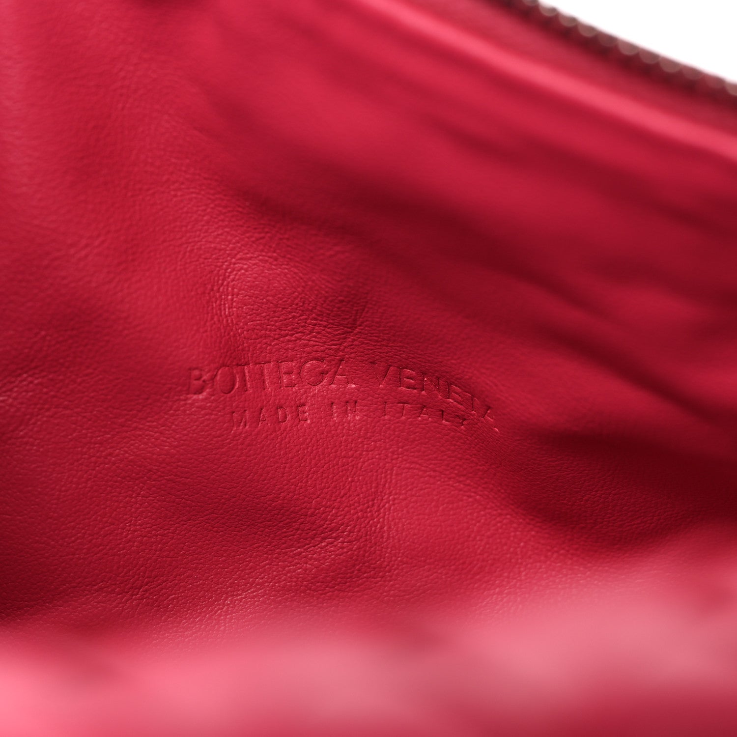 Bottega Veneta Nappa Intrecciato Teen Jodie Hobo Cranberry 6 of 8