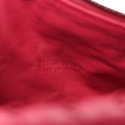Bottega Veneta Nappa Intrecciato Teen Jodie Hobo Cranberry 6 of 8
