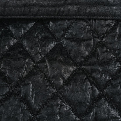 Chanel Crinkled Coated Canvas Le Marais Hobo Black 8 of 13