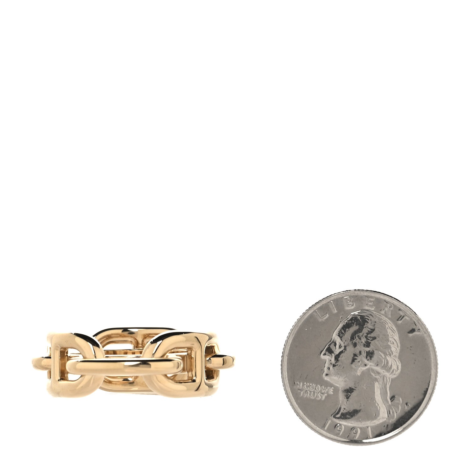 Hermes Permabrass Regate Scarf Ring 2 of 5