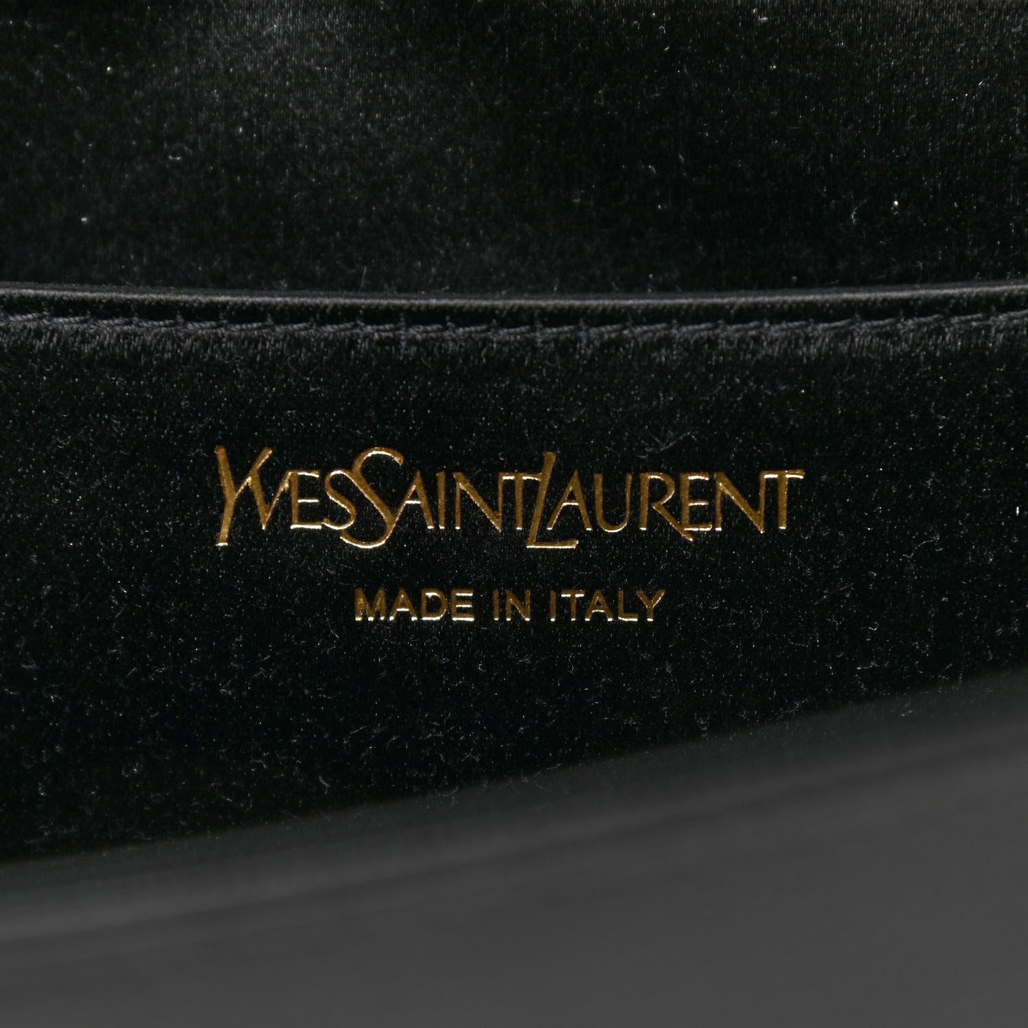 Saint Laurent Calfskin Monogram Large Belle De Jour Clutch Black 7 of 7