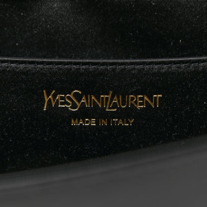 Saint Laurent Calfskin Monogram Large Belle De Jour Clutch Black 7 of 7