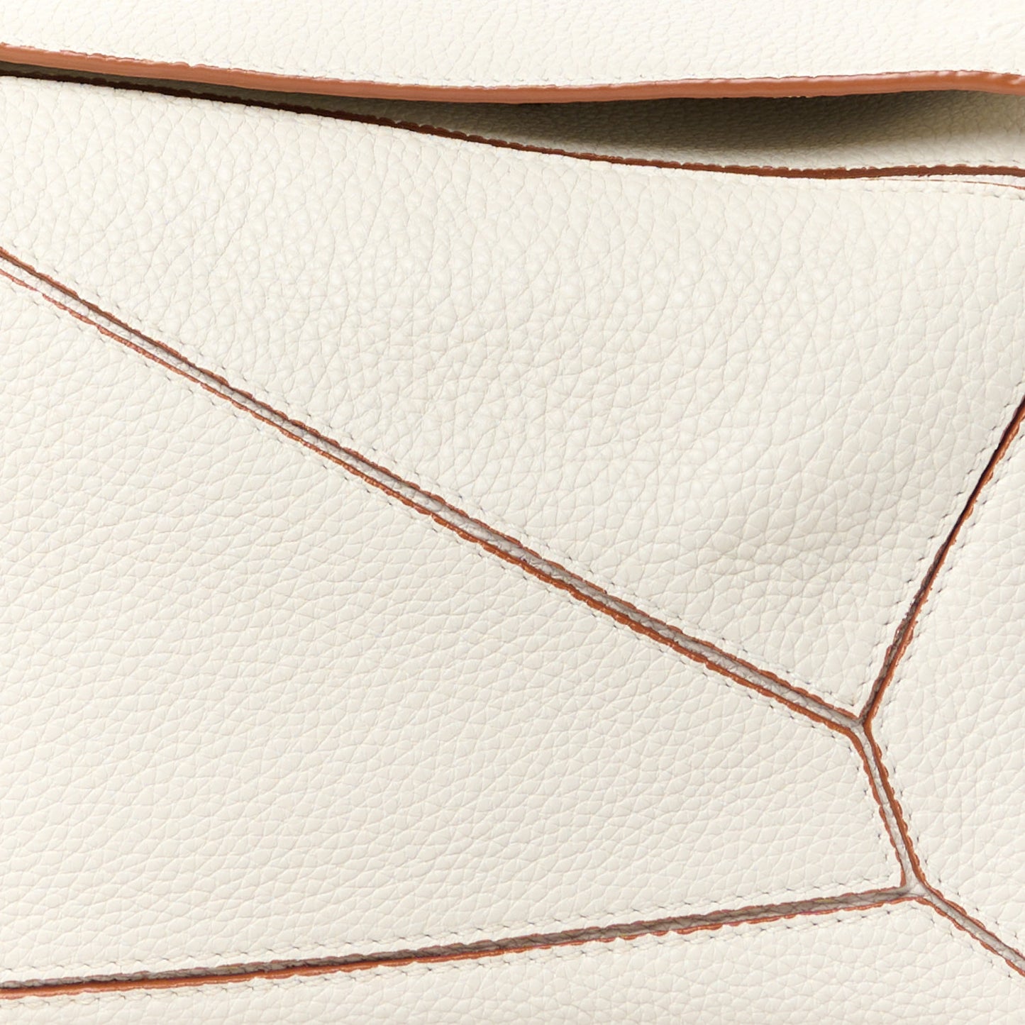 Calfskin Small Puzzle Bag Ivory