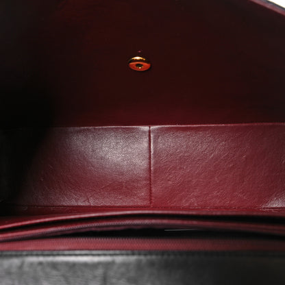 Chanel Lambskin Quilted XL Jumbo Single Flap Black 5 of 11