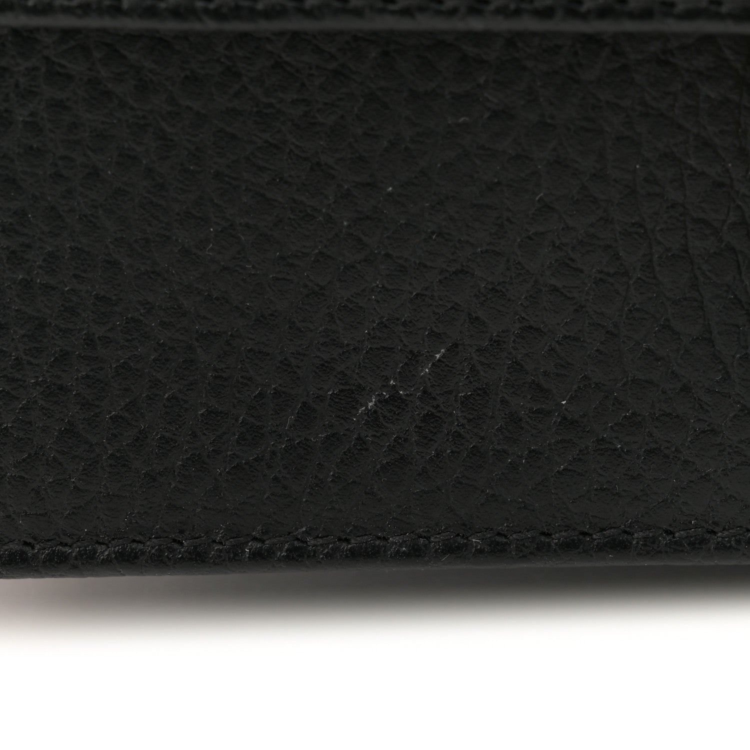 Gucci Dollar Calfskin Interlocking G Chain Wallet Black 11 of 11