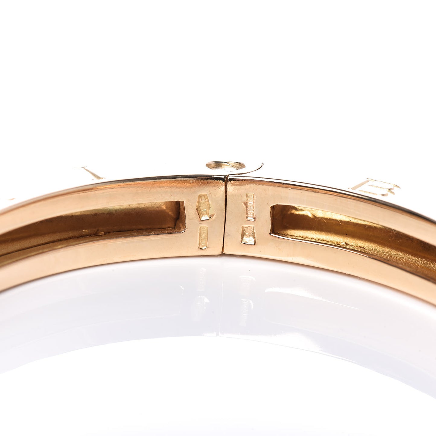 18K Yellow Gold B.Zero1 Bangle Bracelet