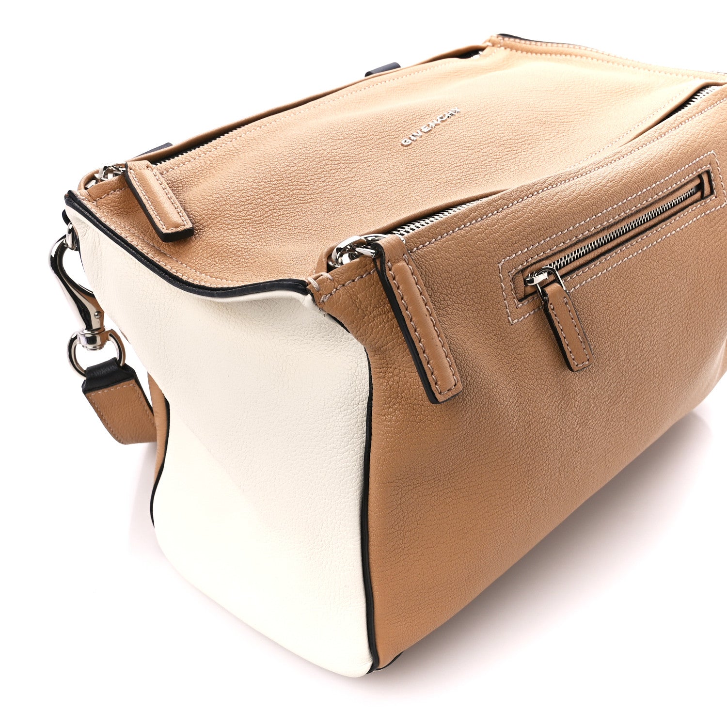 Givenchy Sugar Goatskin Medium Bi-Color Pandora Light Beige 10 of 11