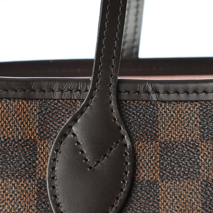 Louis Vuitton Damier Ebene Neo Neverfull MM Rose Ballerine 17 of 18