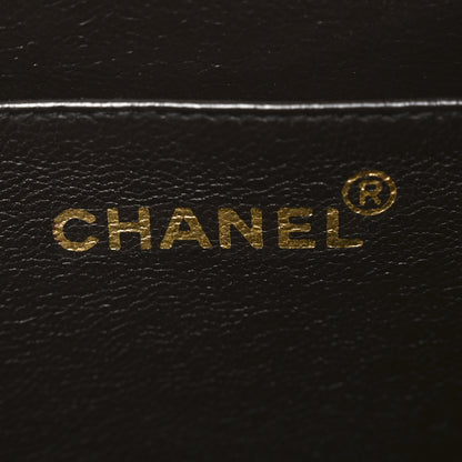 Chanel Lambskin Quilted CC Maxi Jumbo Single Flap Brown 6 of 10