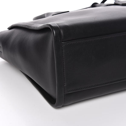 Prada Calfskin Concept Top Handle Bag Black 7 of 9