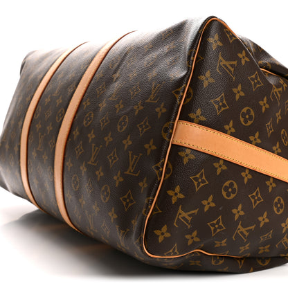 Louis Vuitton Monogram Keepall Bandouliere 55 9 of 16