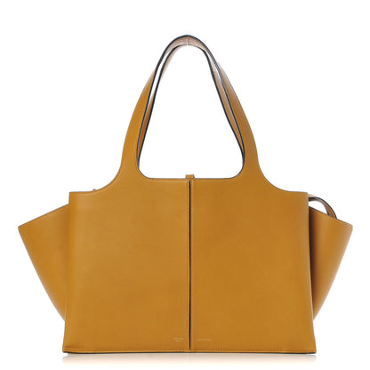 Celine Natural Calfskin Medium Tri-Fold Bag Daffodil 1 of 10