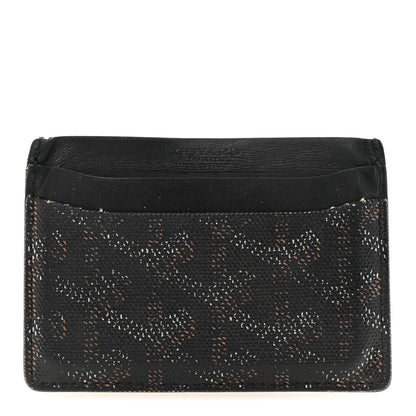 Goyard Goyardine Saint Sulpice Card Holder Black 1 of 6