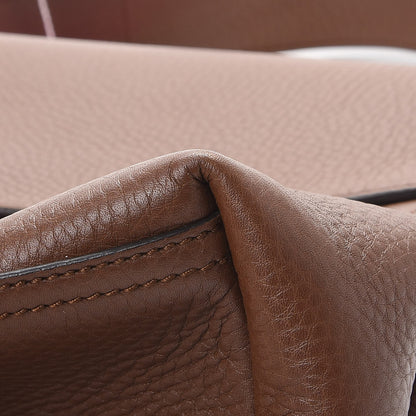 Gucci Calfskin Large GG Marmont Shoulder Bag Brown 9 of 9