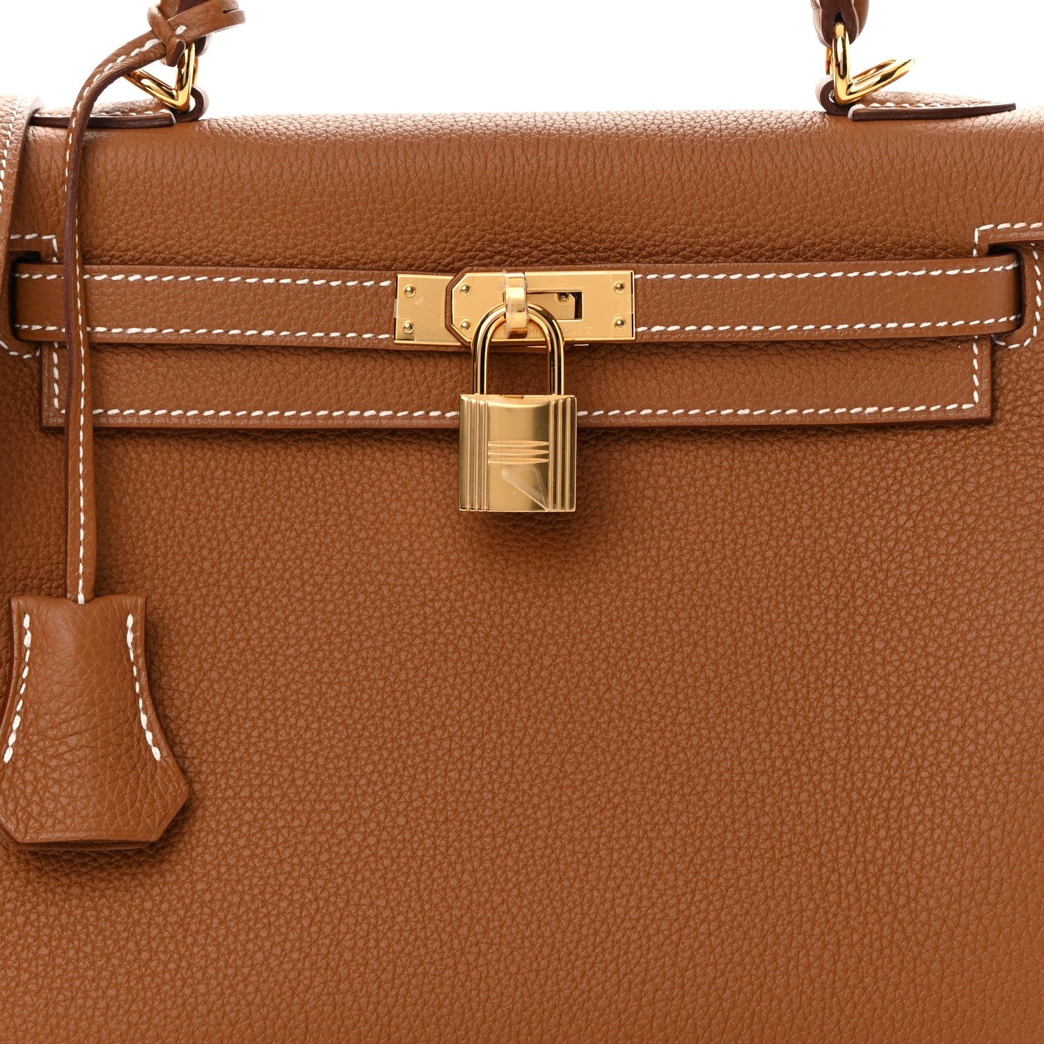 Hermes Togo Kelly Retourne 25 Gold 8 of 13