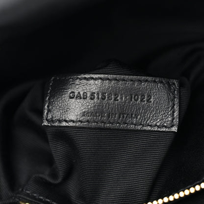 Saint Laurent Satin Patchwork Monogram Medium Jamie Black 7 of 10