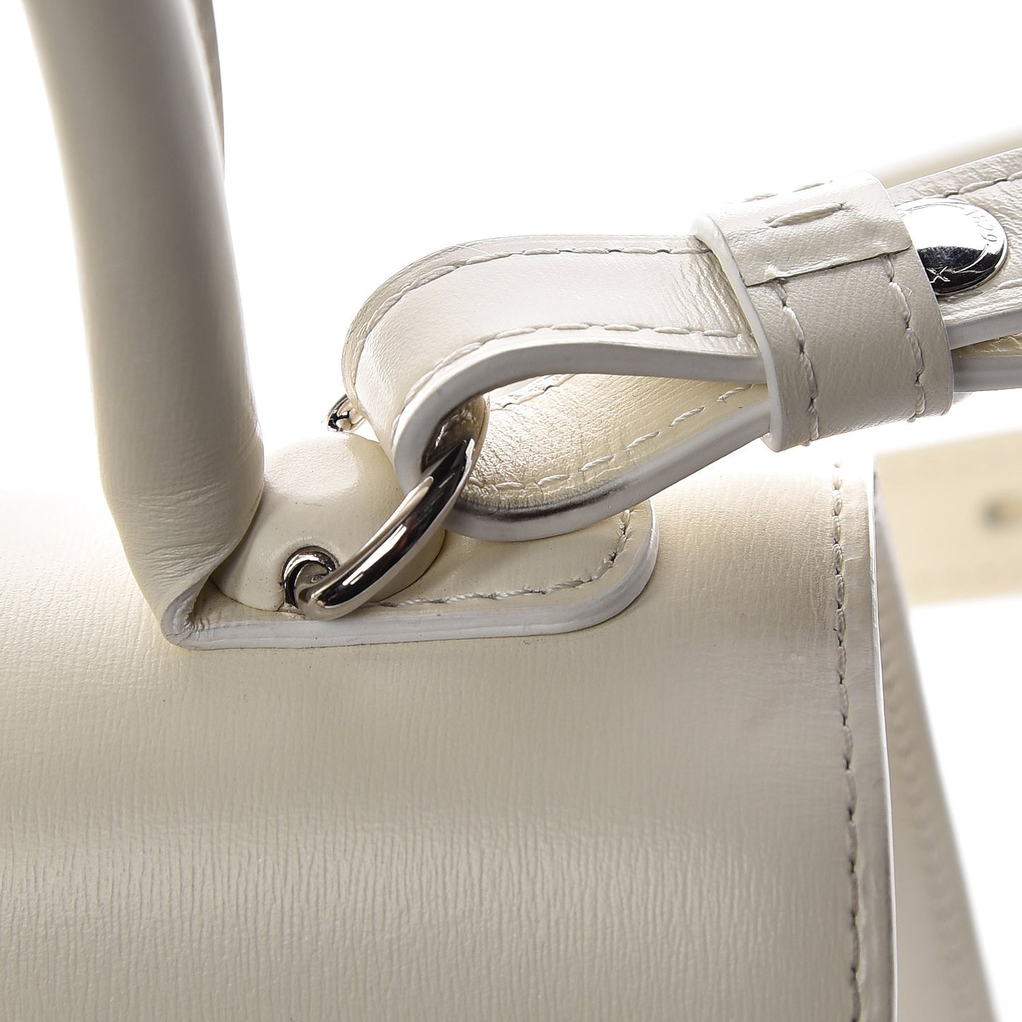 Calfskin Mini Brillant Satchel Ivory