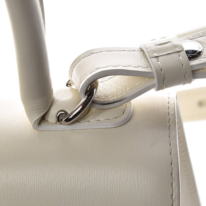 Delvaux Calfskin Mini Brillant Satchel Ivory 9 of 13