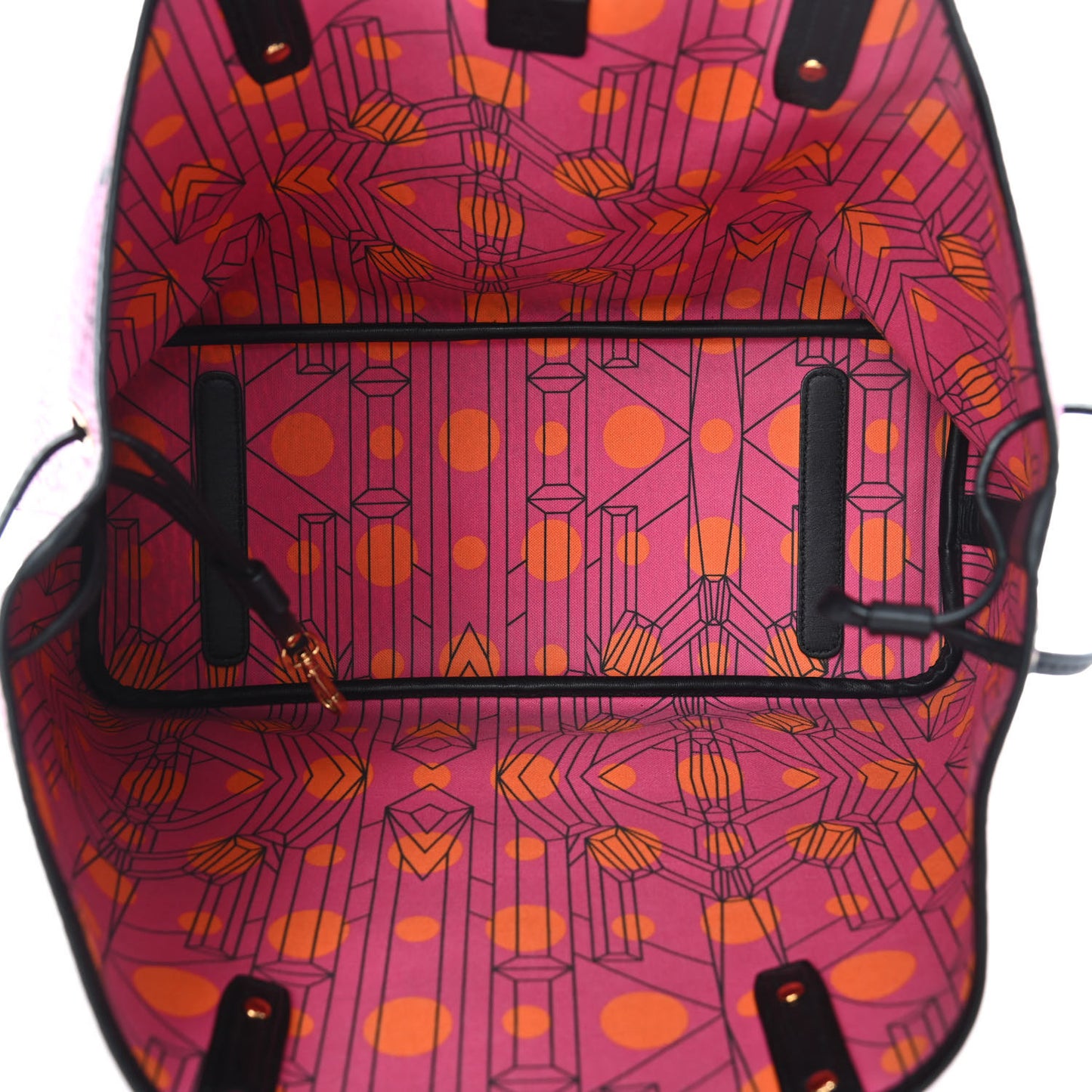 Visetos Medium Reversible Liz Shopper Tote Pink