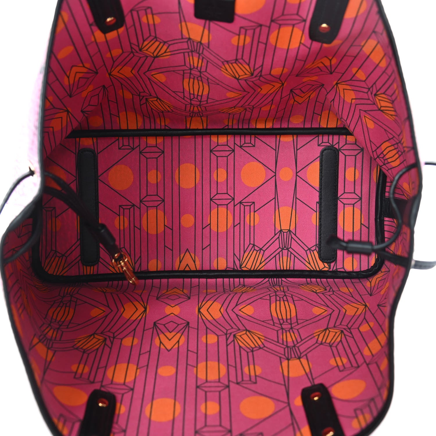 MCM Visetos Medium Reversible Liz Shopper Tote Pink 4 of 8
