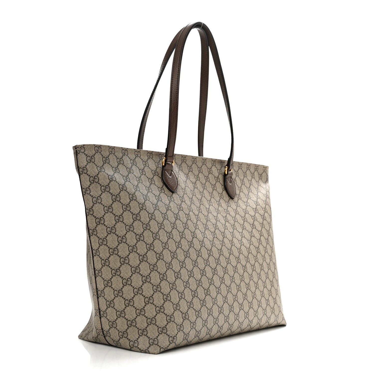 Gucci GG Supreme Monogram Medium Ophidia Shopping Tote Ebony 2 of 9