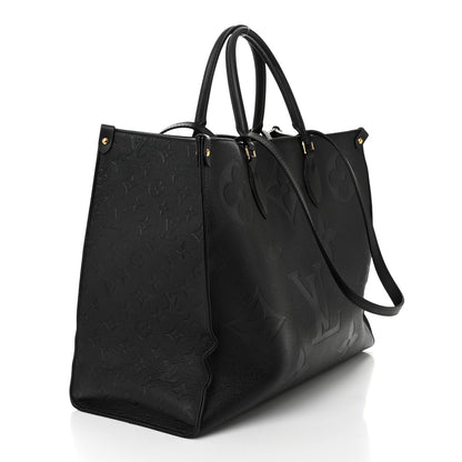 Louis Vuitton Empreinte Monogram Giant Onthego GM Black 3 of 13