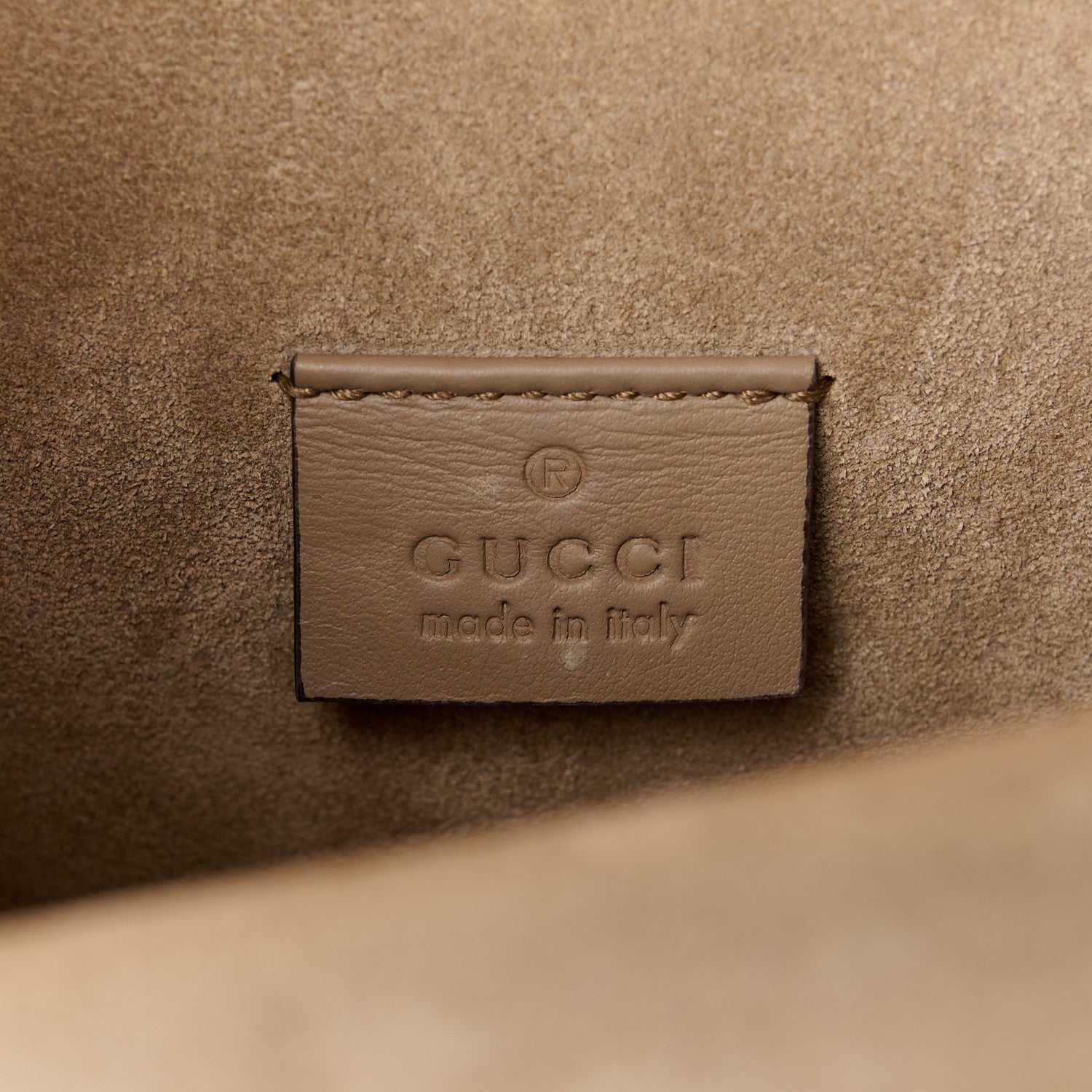 Gucci GG Supreme Monogram Mini Dionysus Shoulder Bag Taupe 6 of 10