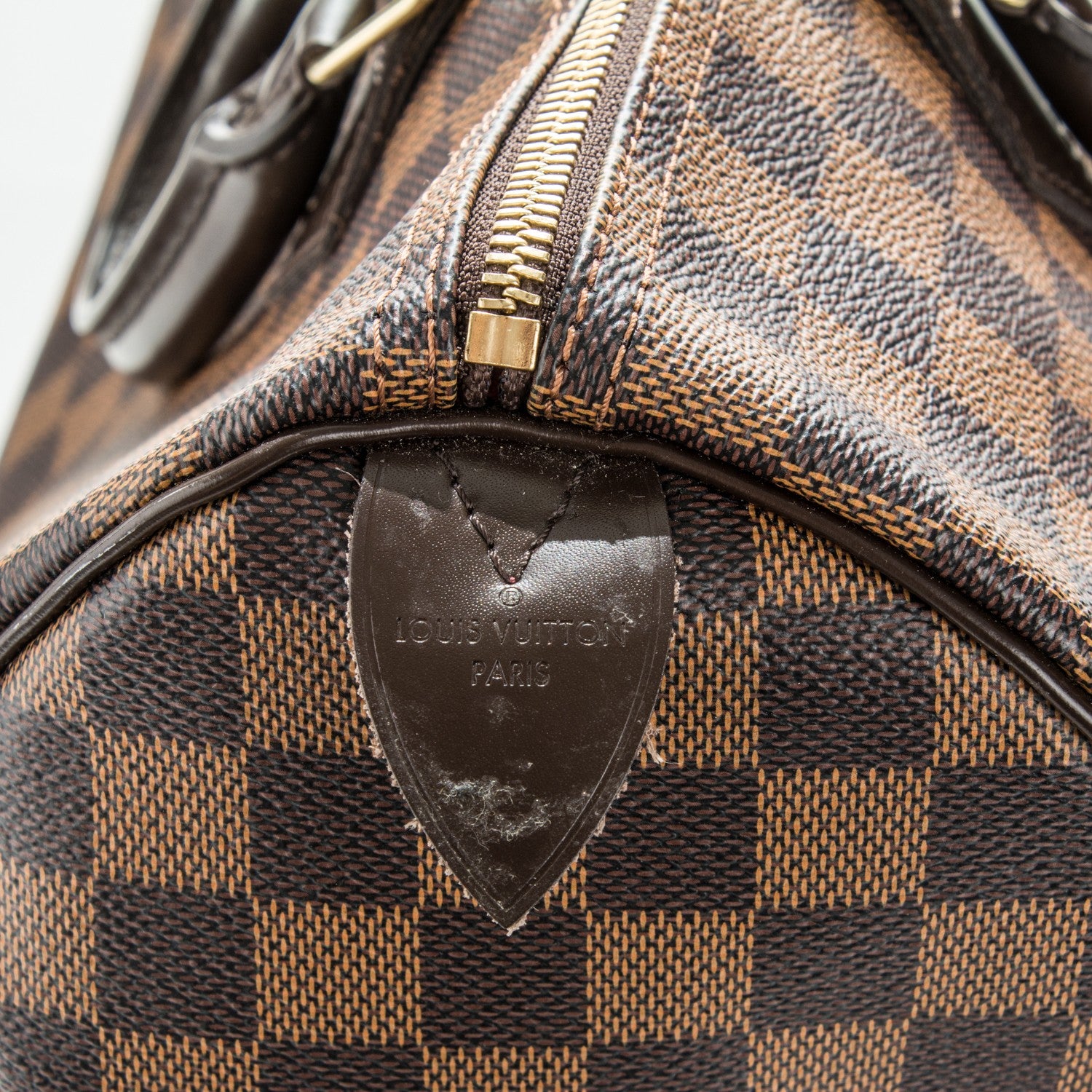 Louis Vuitton Damier Ebene Speedy 35 8 of 8
