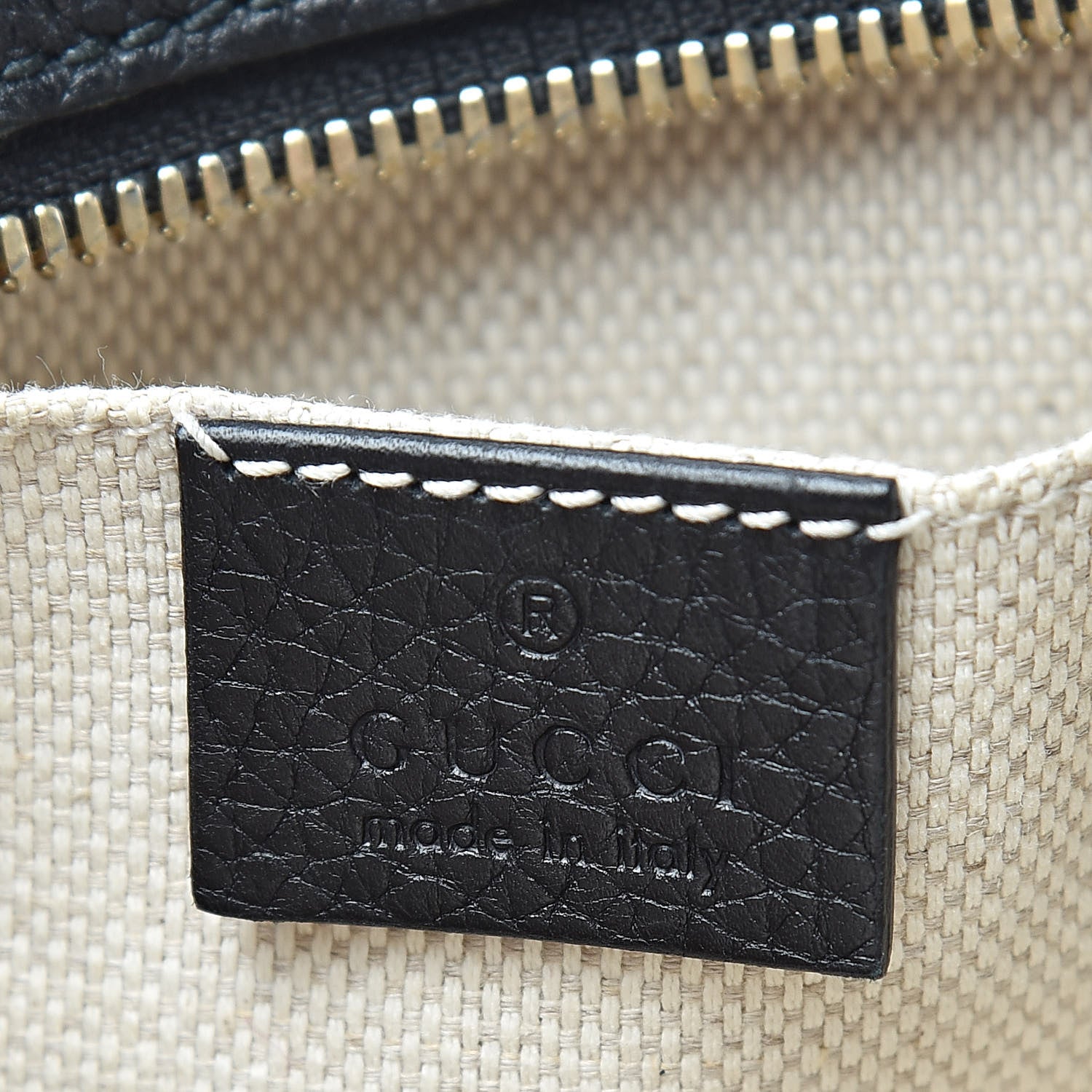 Gucci Pebbled Calfskin Small Soho Disco Bag Black 6 of 10