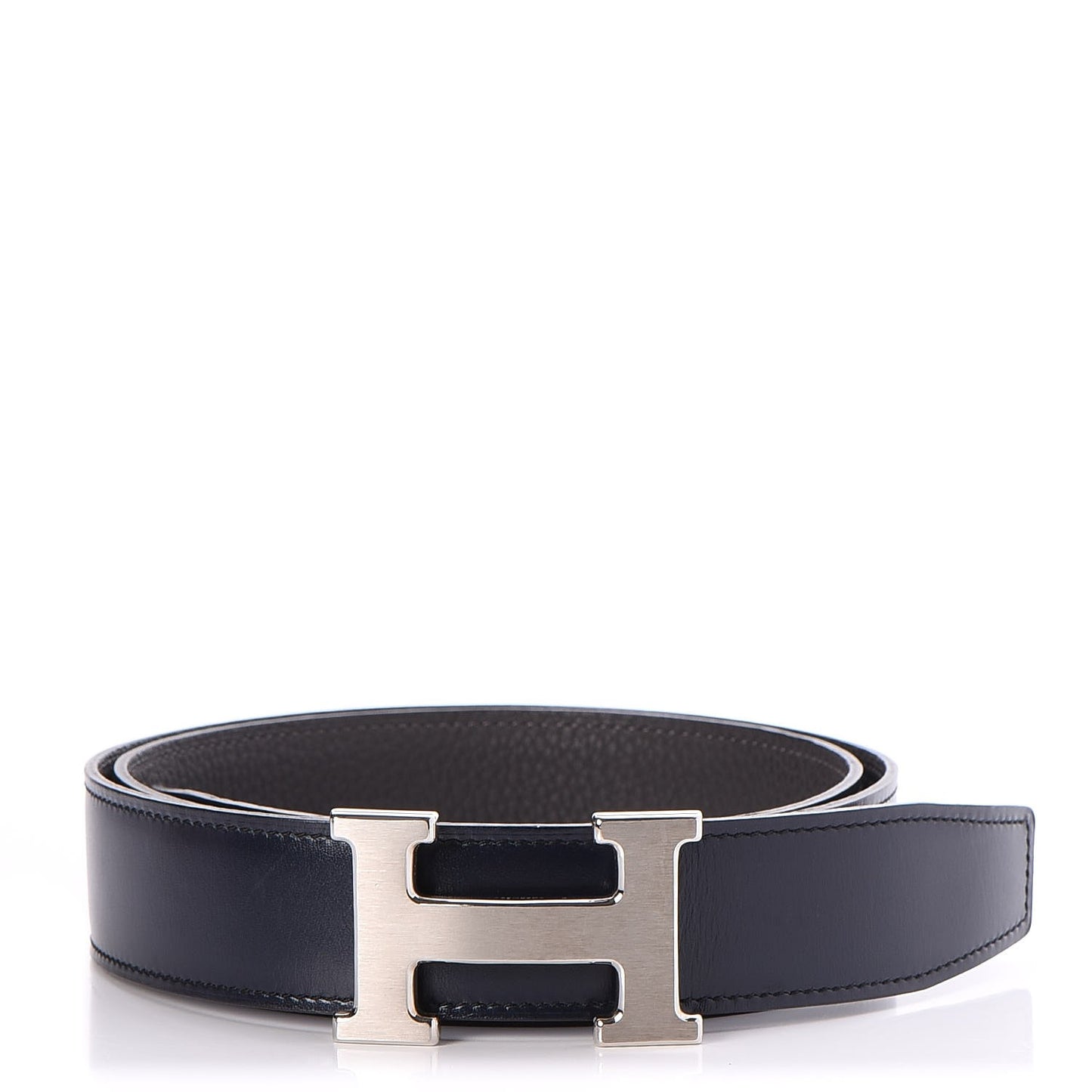 Box Togo 32mm H Belt 85 Bleu Marine Grey