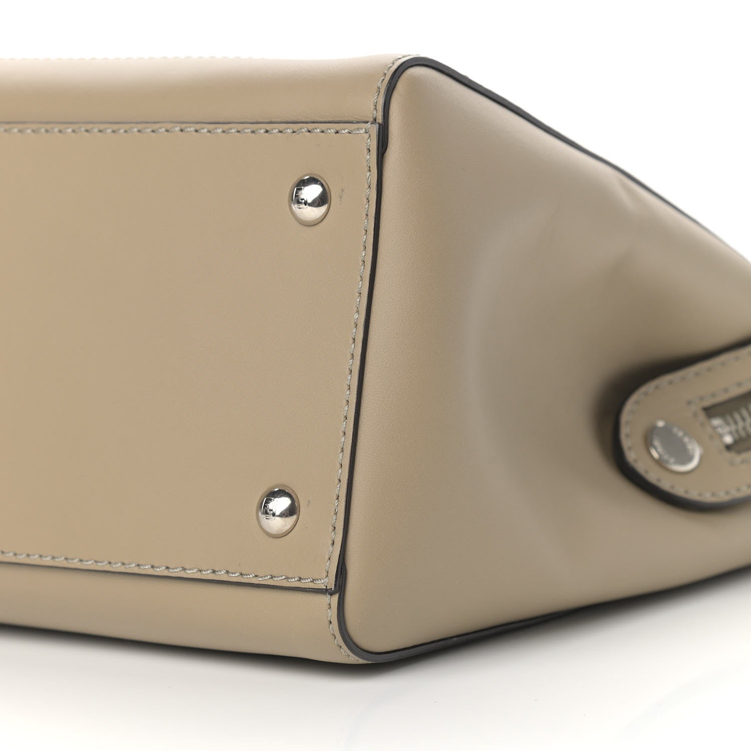Fendi Vitello Baltico Dolce DotCom Satchel Tortora Papavero 10 of 14