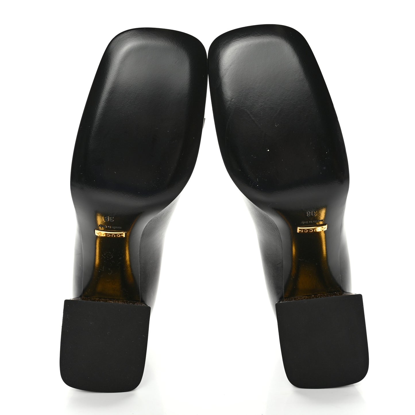 Malaga Kid Horsebit 75mm Pumps 38 Black