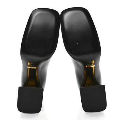 Gucci Malaga Kid Horsebit 75mm Pumps 38 Black 5 of 11