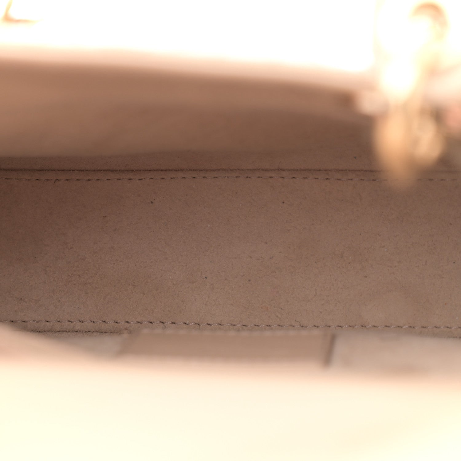 Christian Dior Patent Cannage Mini Lady Dior Beige 5 of 13