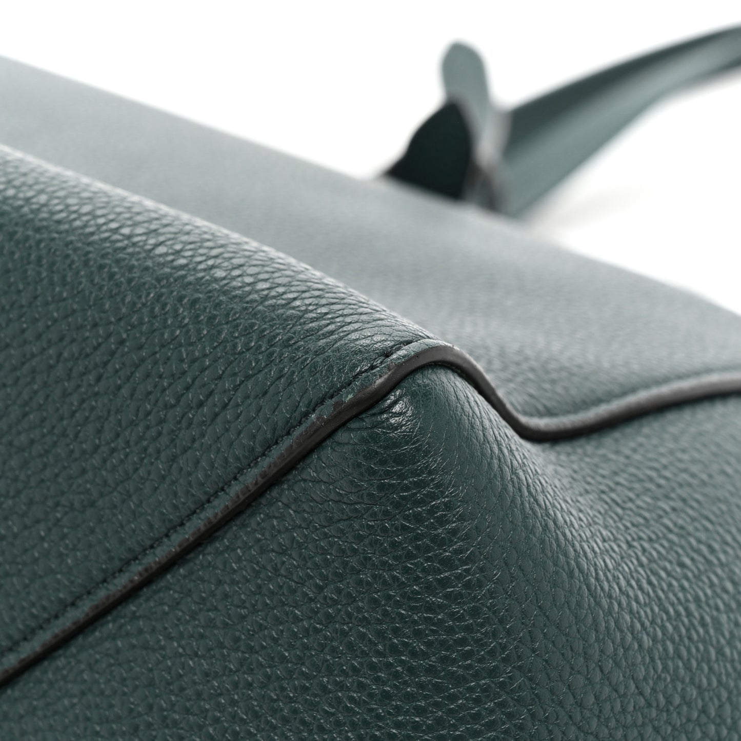 Soft Grained Calfskin Small Belt Cabas Phantom Amazone