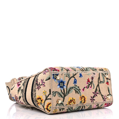 Christian Dior Canvas Embroidered Print Medium Lady D-Lite Multicolor 4 of 10