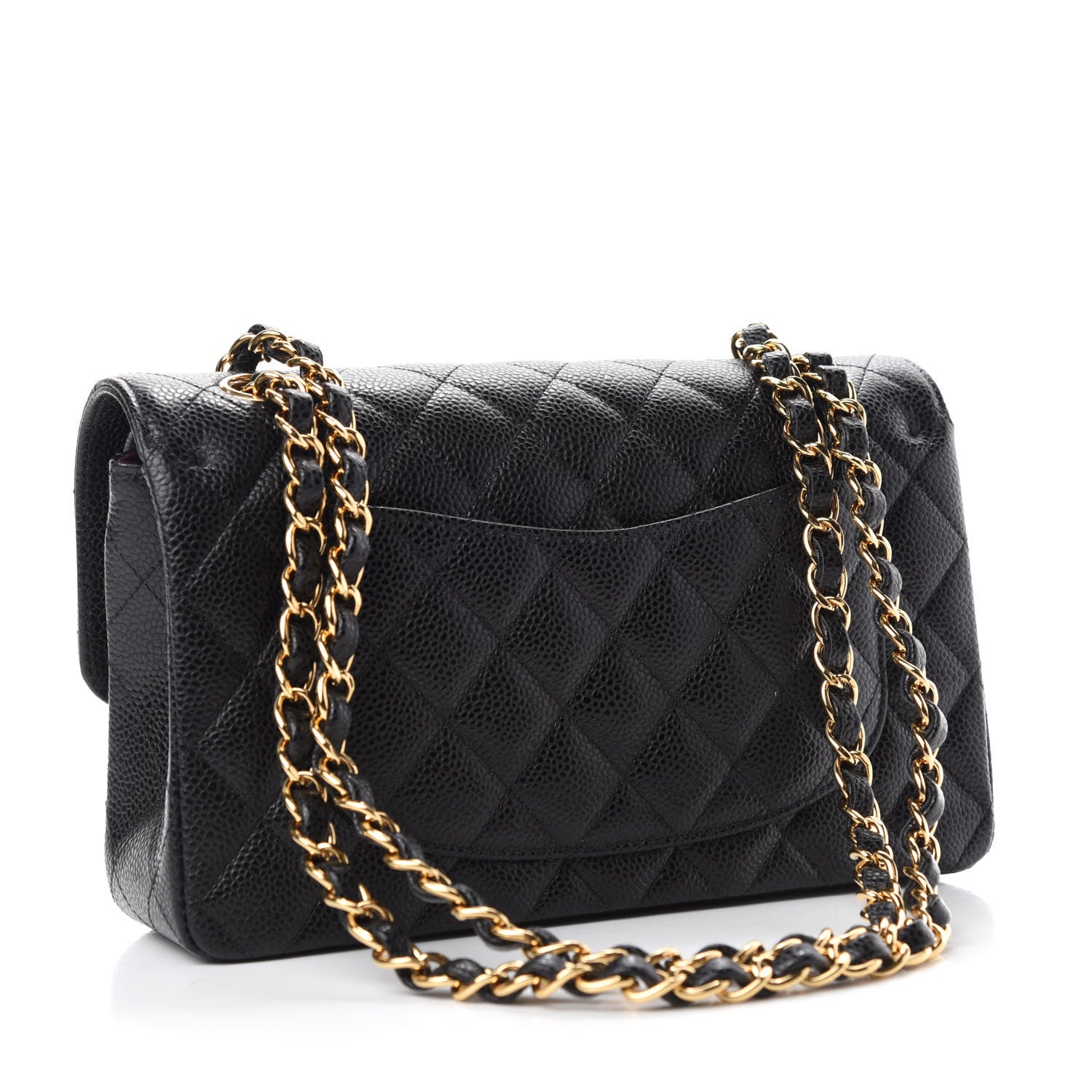 Chanel Caviar Quilted Small Double Flap Black 3 of 9