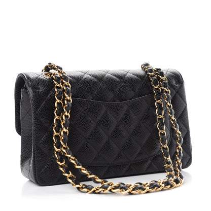 Chanel Caviar Quilted Small Double Flap Black 3 of 9