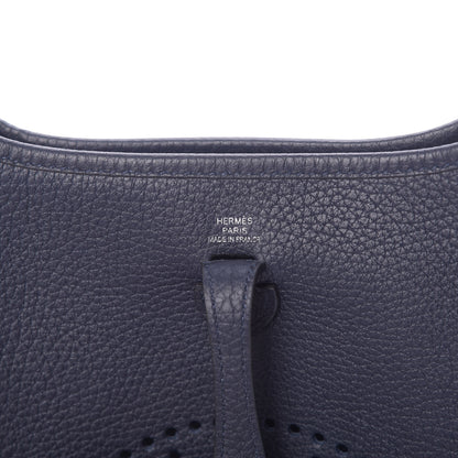 Hermes Taurillon Clemence Amazone Evelyne TPM Bleu Nuit Bleu Indigo 6 of 11