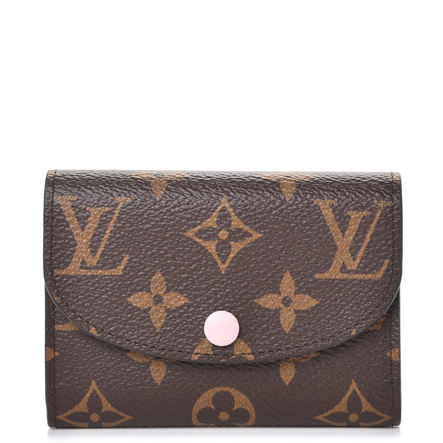 Monogram Rosalie Coin Purse Rose Ballerine