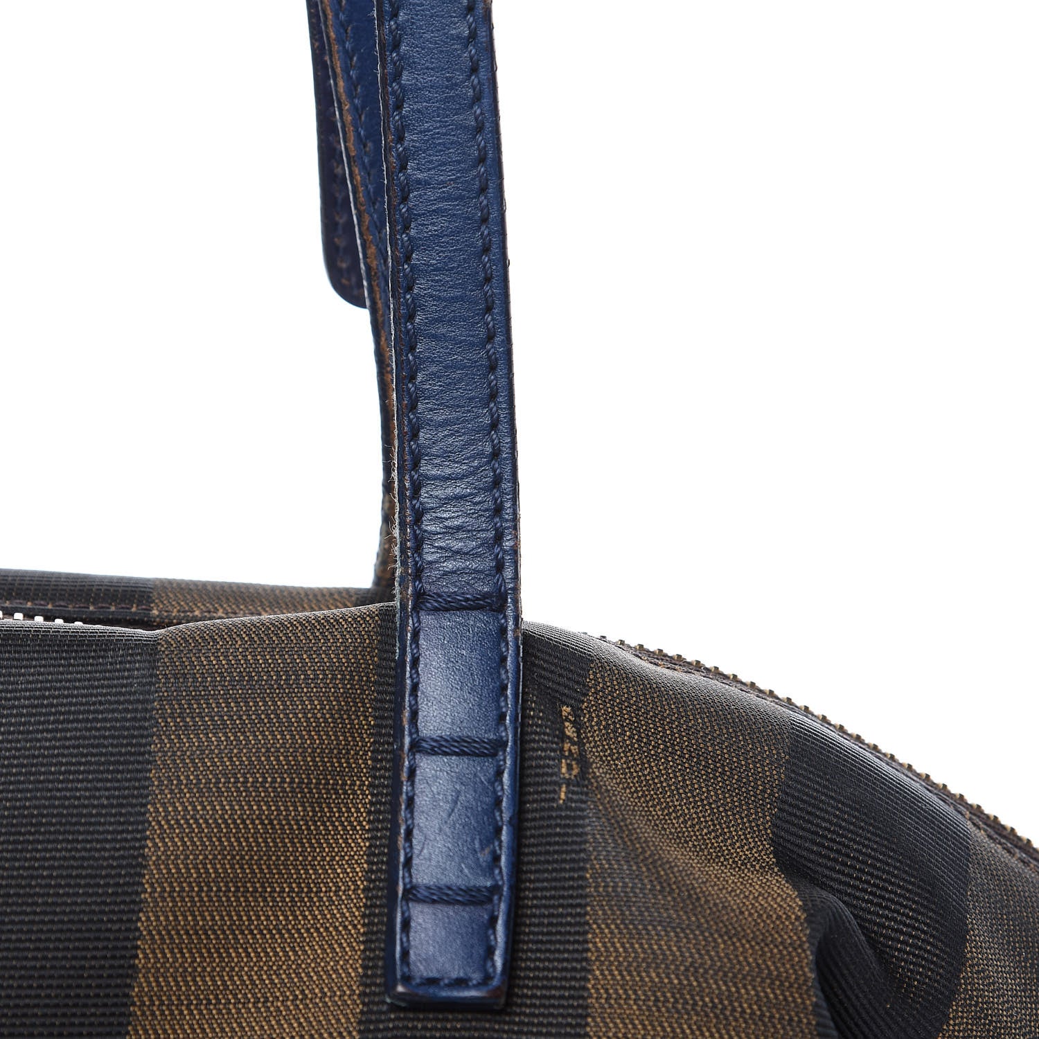 Fendi Pequin Cuoio Vegetale 2Bag Tobacco Rosso Blue Mirto Miele 13 of 19