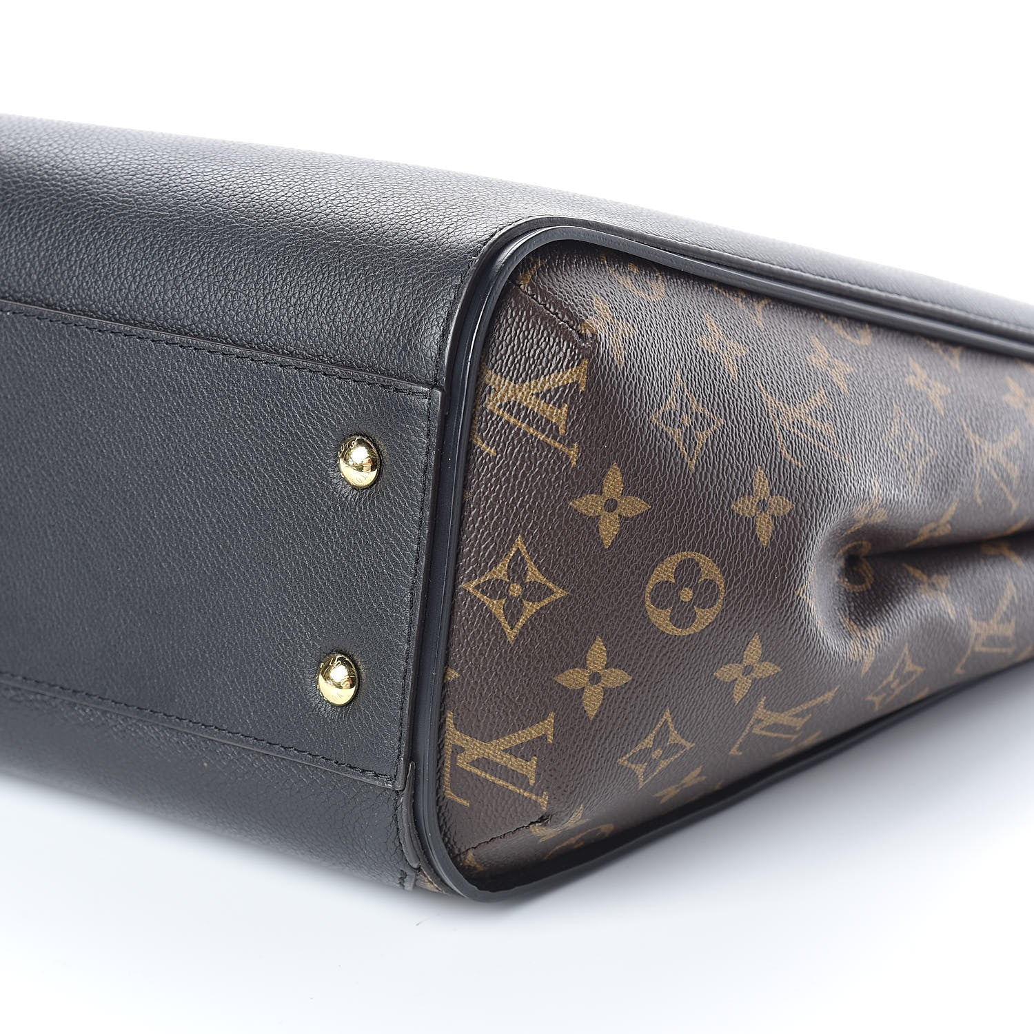 Louis Vuitton Calfskin Monogram Kimono Tote Black 8 of 8