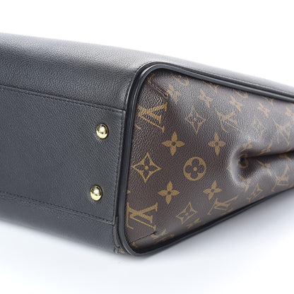 Louis Vuitton Calfskin Monogram Kimono Tote Black 8 of 8