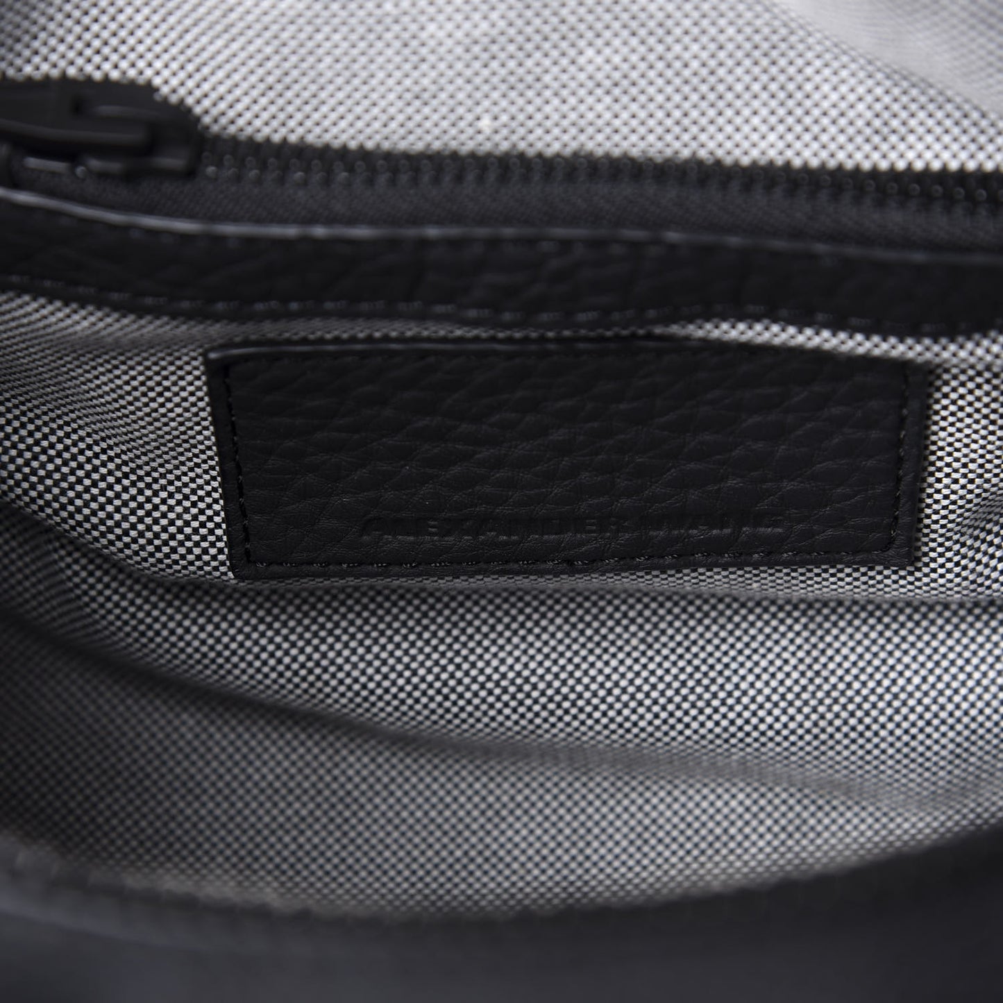 Pebbled Lambskin Rockie Black Matte Black Hardware