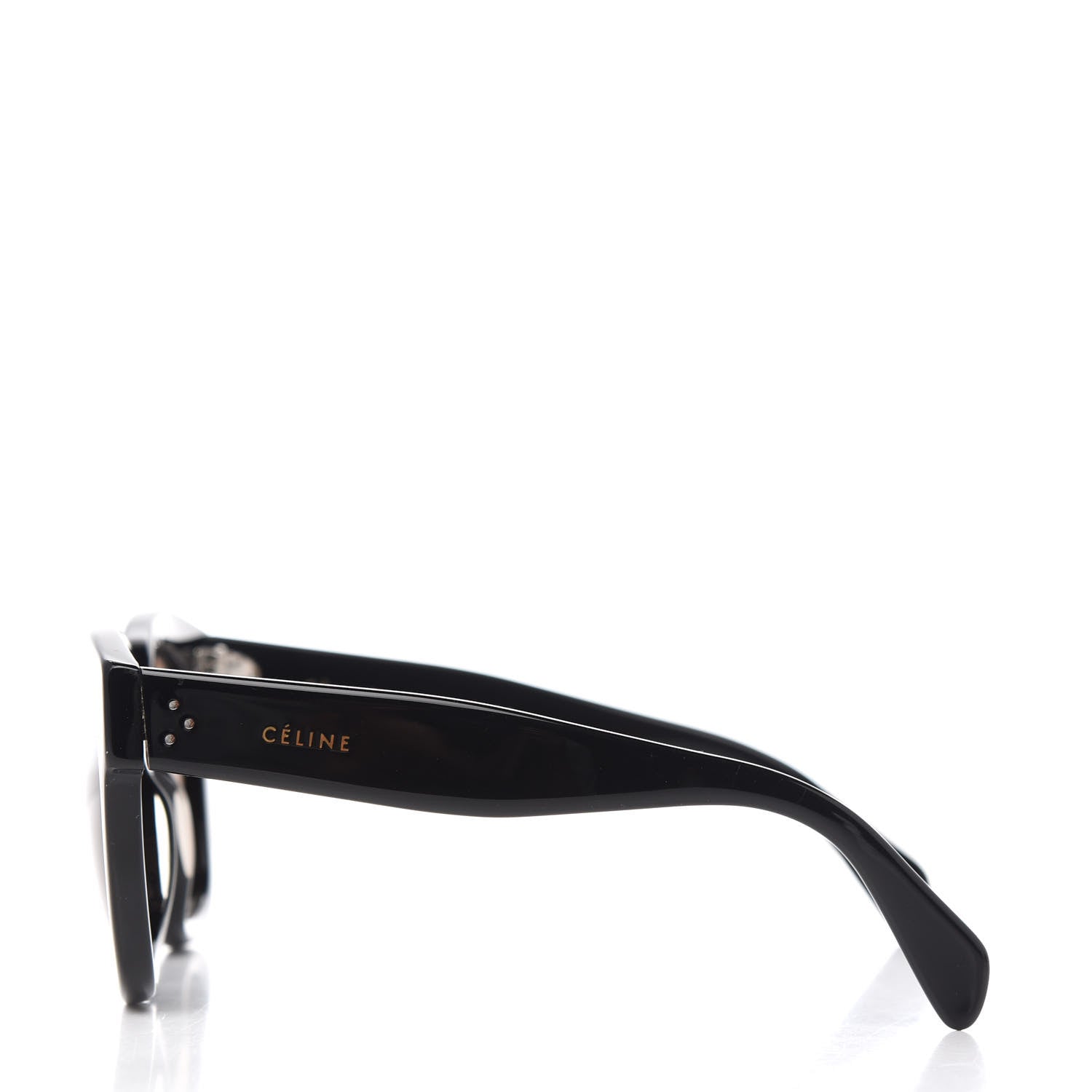 Celine New Audrey Sunglasses CL 41805/S Black 3 of 6