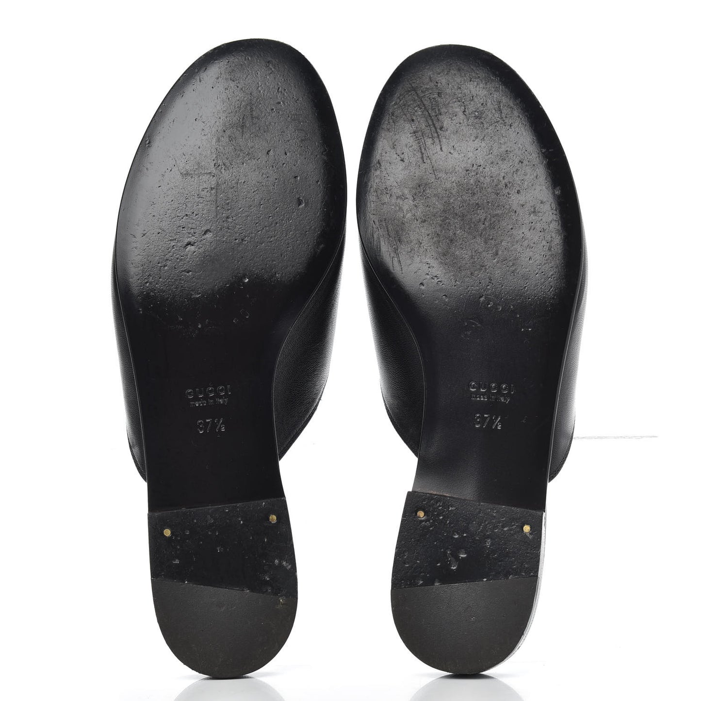 Malaga Kid Horsebit Slide Sandals 37.5 Black