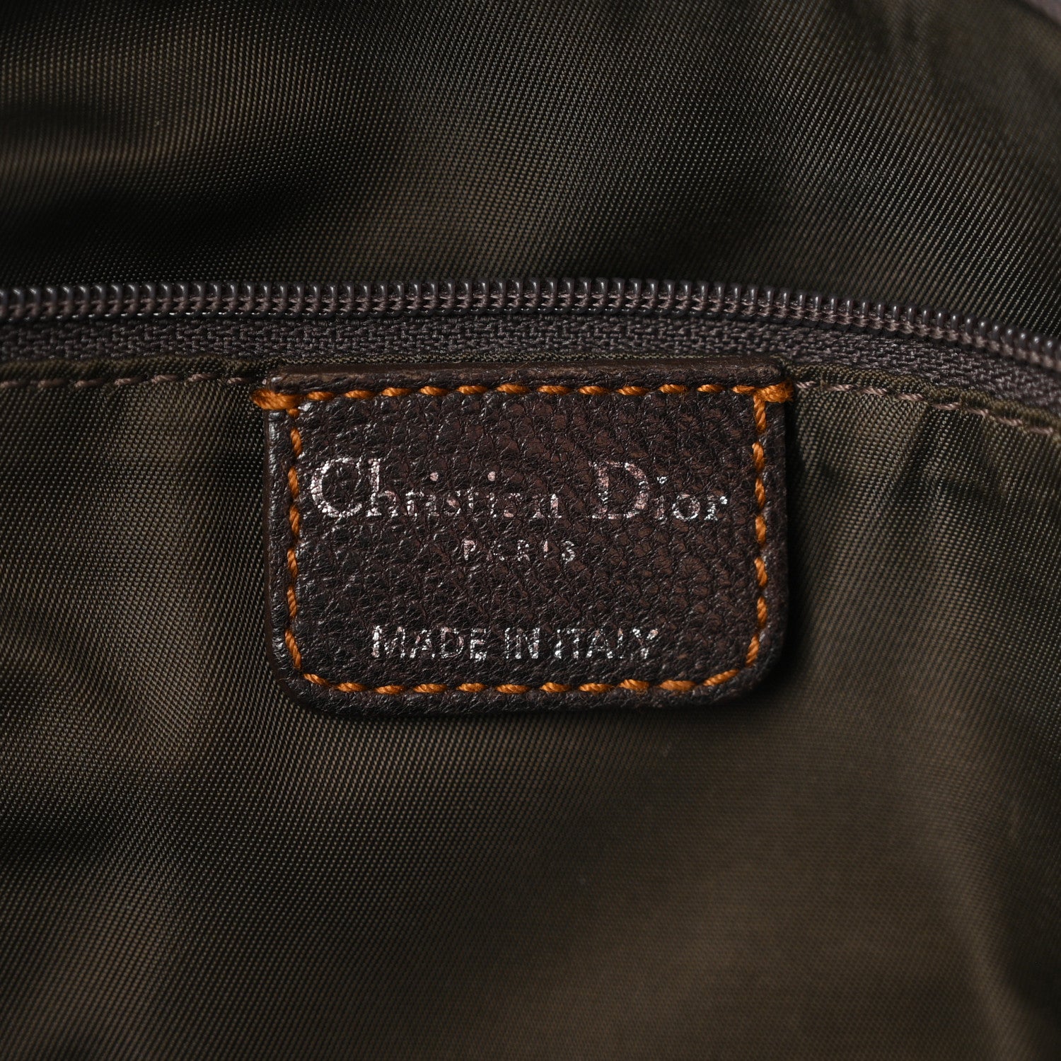 Christian Dior Monogram Traveler Satchel Brown 6 of 10