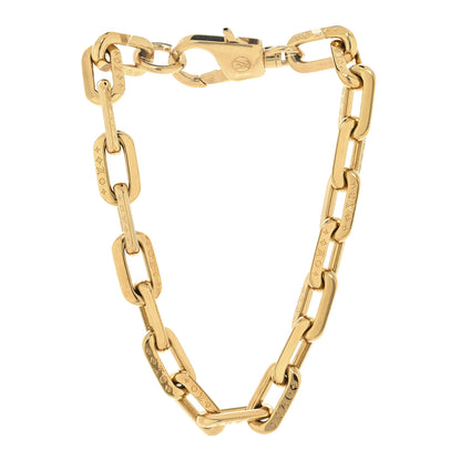 Louis Vuitton LV Edge Necklace MM Gold 3 of 4