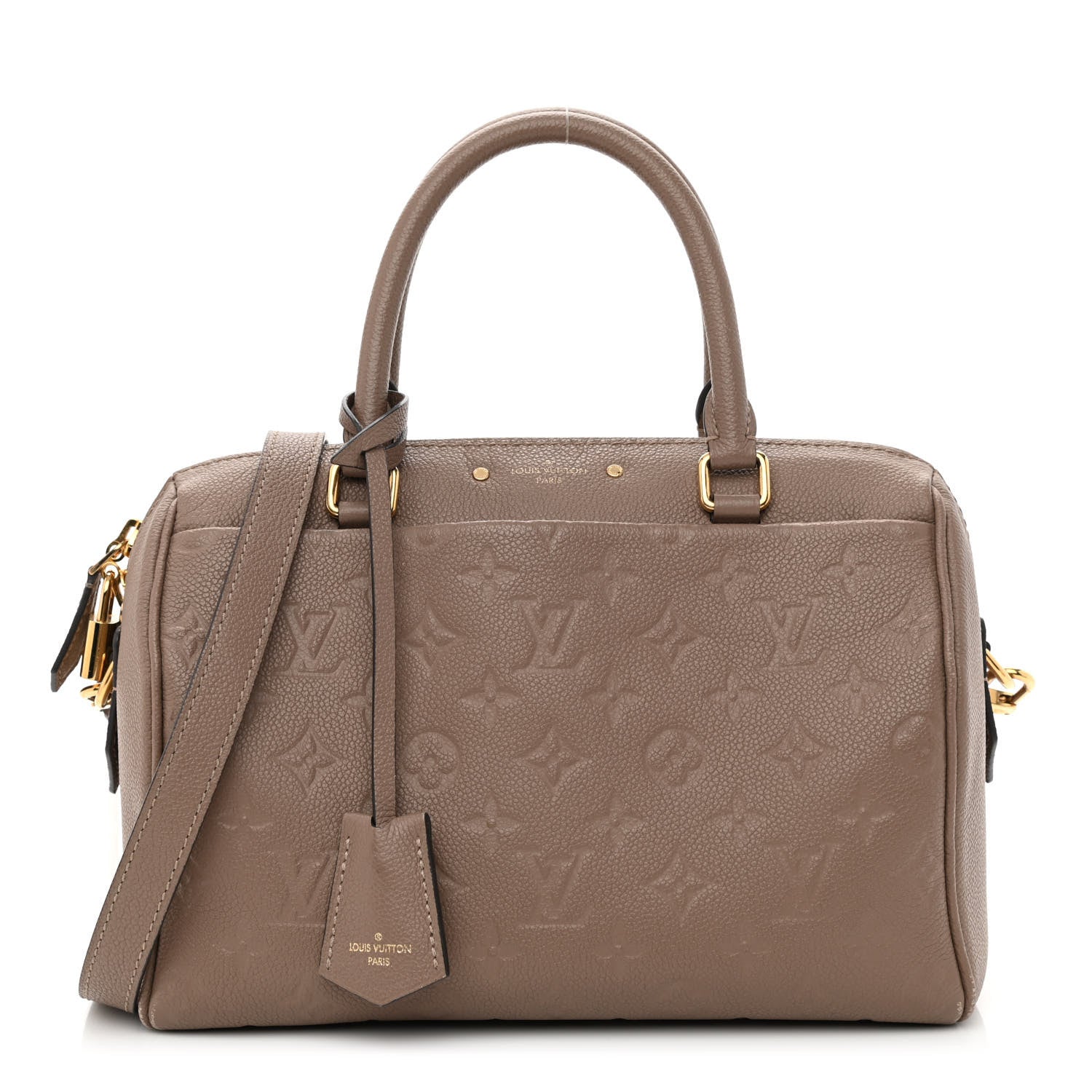 Louis Vuitton Empreinte Speedy Bandouliere 25 NM Taupe Glace 1 of 12